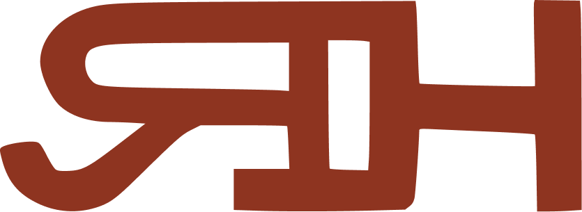 Ramsey Hill rust-colored RH monogram